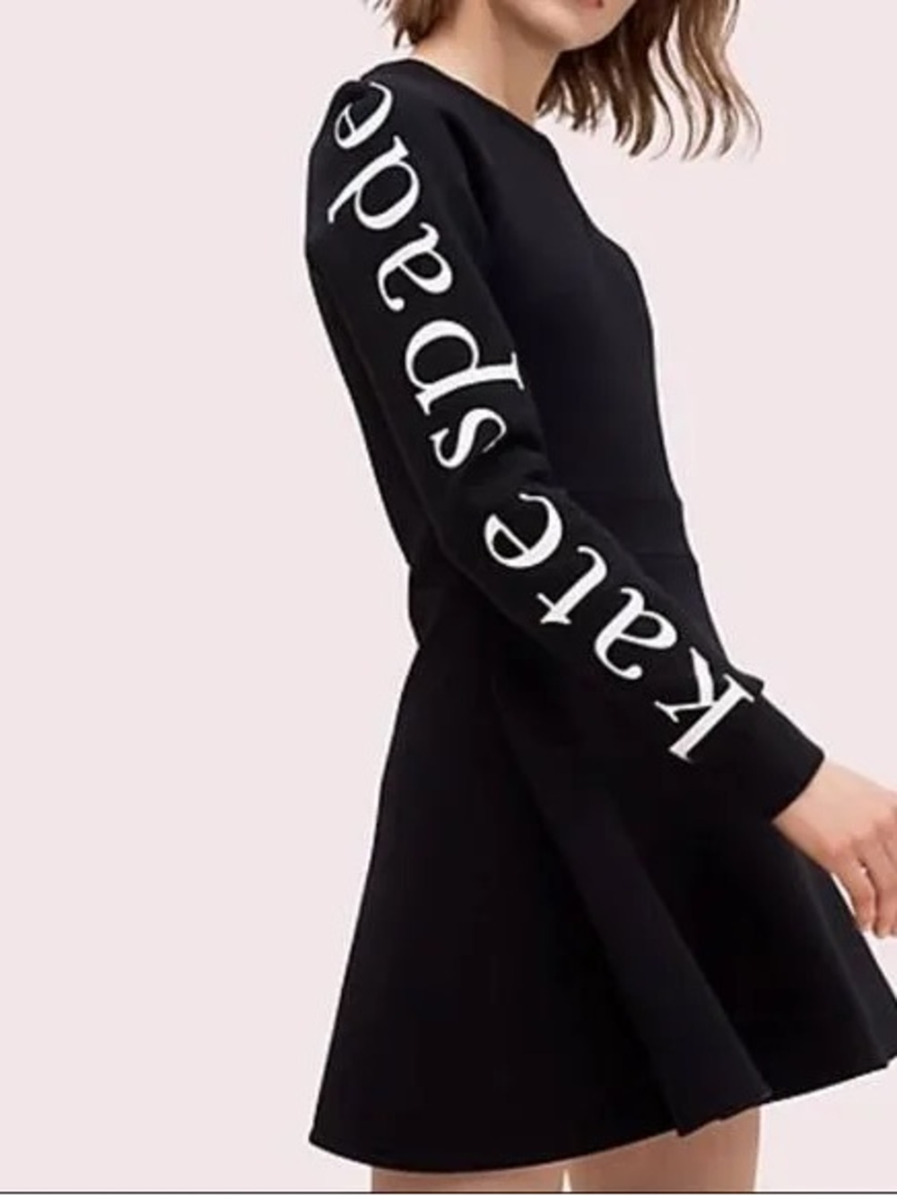 Kate Spade Athleisure Logo Knit Sweat Dress